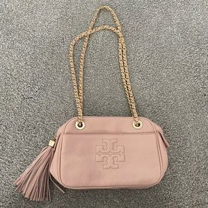 Tory Burch Light Pink Shoulder Bag - used once!